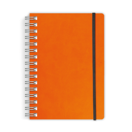 NOTES A6 NA SPIRALI ORANGE