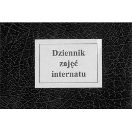 DZIENNIK INTERNATU I/16