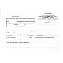 ARKUSZ OCEN MEN I/44b/2