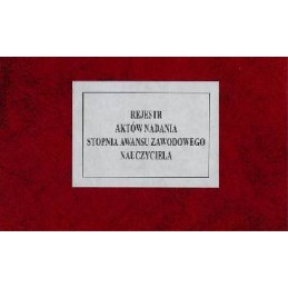 REJESTR AKTÓW NADANIA...