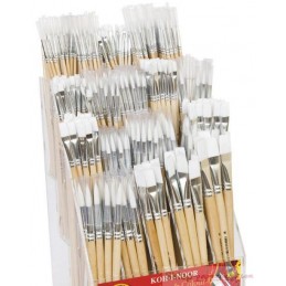 PĘDZEL SZKOLNY PŁASKI NR 2