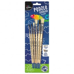 PĘDZLE SZKOLNE KIDART 6SZT...