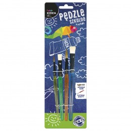 PĘDZLE KIDEA ZESTAW 4SZT