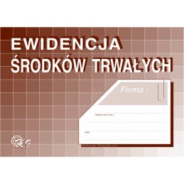 EWIDENCJA ŚRODKÓW TRWAŁYCH...