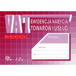 EWIDENCJA NAB. TOW. I USŁUG...