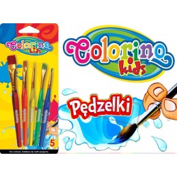 PĘDZELKI SZKOLNE  COLORINO...