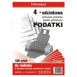 POLECENIE PRZEL. PODATKI A4...