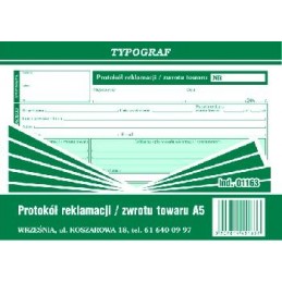 PROTOKÓŁ REKL. ZWROTU...