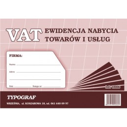 EWIDENCJA NAB. TOWARÓW I...