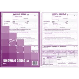 UMOWA O DZIEŁO A4 40k 1+1...