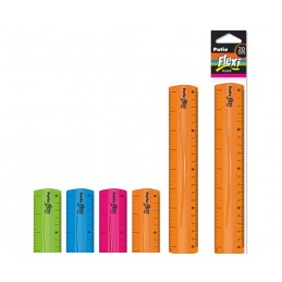 LINIJKA FLEXI 20CM MIX COLOURS