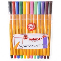 CIENKOPIS 0,4mm KPL 12 KOLORÓW