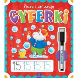 PISZĘ I ZMAZUJĘ. CYFERKI