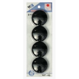 MAGNES WF-40MM 4 SZT. CZARNY