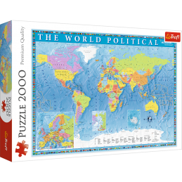 PUZZLE 2000 POLITYCZNA MAPA...
