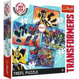 PUZZLE 4w1 TRANSFORMERS...