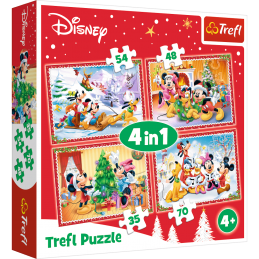PUZZLE 4w1 - Swiateczny...