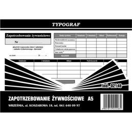 ZAPOTRZEBOWANIE ŻYWNOŚCIOWE...