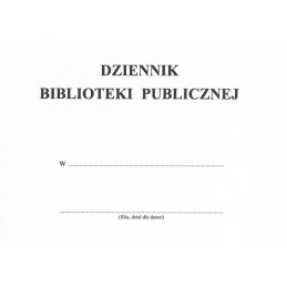 DZIENNIK BIBLIOTEKI...