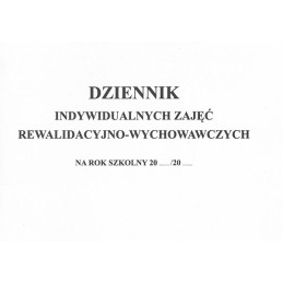 DZIENNIK INDYW. ZAJĘĆ...