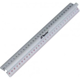 LINIJKA ALUMINIOWA 30CM Z...