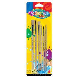 PĘDZELKI SZKOLNE COLORINO...