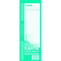 INDYWIDUALNA KARTA CZASU...