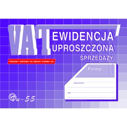 EWIDENCJA VAT UPROSZCZONA...