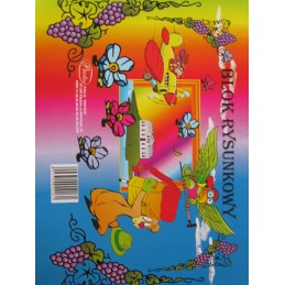 BLOK RYSUNKOWY A4 BIAŁY...