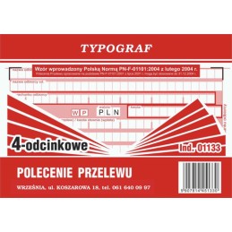 POLECENIE PRZELEWU A6  4...