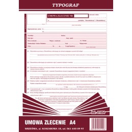 UMOWA ZLECENIE A4 (S) 01054