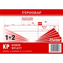 KP A6 1+2 60K.TYPOGRAF 01217