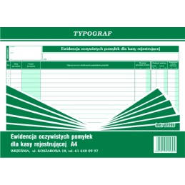 EWIDENCJA OCZYWISTYCH...