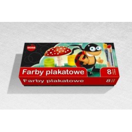 FARBY PLAKATOWE 8 KOL.20ML...