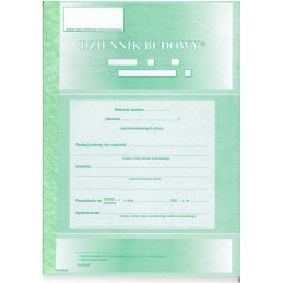 DZIENNIK BUDOWY GRUBY...