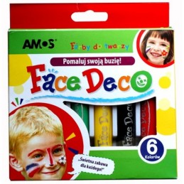 FARBY DO MALOWANIA TWARZY 6...