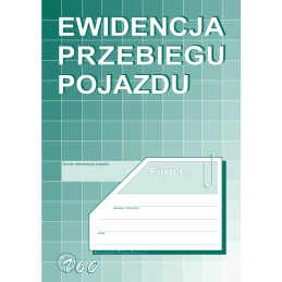 EWIDENCJA PRZEBIEGU POJAZDU...