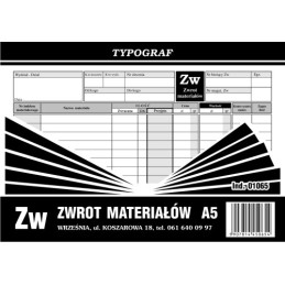 ZW A5 TYPOGRAF 01065