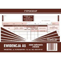 UPOWAŻNIENIE A6 TYPOGRAF 02039