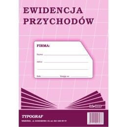 EWIDENCJA PRZYCHODÓW A4...