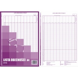 LISTA OBECNOŚCI A4 OFF 40k 134