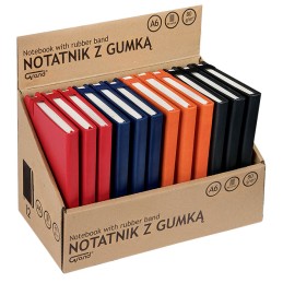 NOTATNIK GRAND Z GUMKĄ A6...