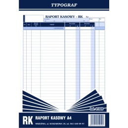 RAPORT KASOWY A4 TYPOGRAF...