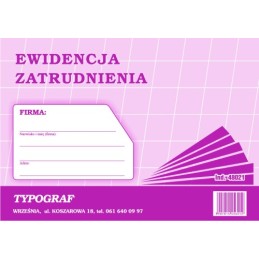 EWIDENCJA ZATRUDNIENIA A5...