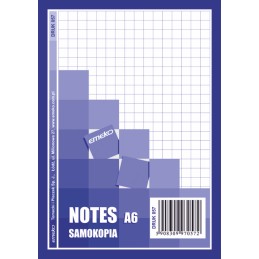 NOTES SAMOKOPIUJĄCY A6 1+1...