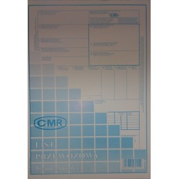 LIST PRZEWOZOWY CMR V-ODC A4 