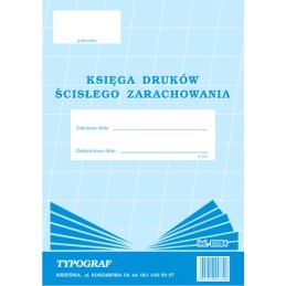 KSIĘGA DRUKÓW ŚCISŁEGO...