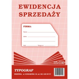 EWIDENCJA SPRZEDAŻY A5 PION...