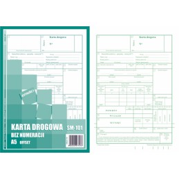 KARTA DROGOWA A5 EMEKO...